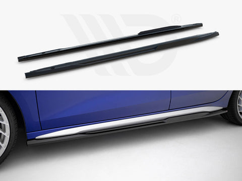 Audi S3 Sportback / A3 S-Line Sportback 8Y Facelift Side Skirts Diffusers V.2 - Maxton Design