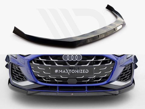 Audi S3 Sportback / A3 S-Line Sportback 8Y Facelift Front Splitter V.3 - Maxton Design