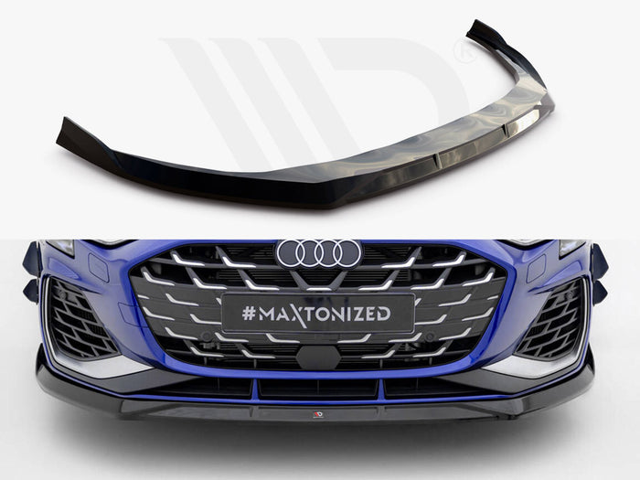 Audi S3 Sportback / A3 S-Line Sportback 8Y Facelift Front Splitter V.3 - Maxton Design