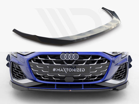 Audi S3 Sportback / A3 S-Line Sportback 8Y Facelift Front Splitter V.2 - Maxton Design