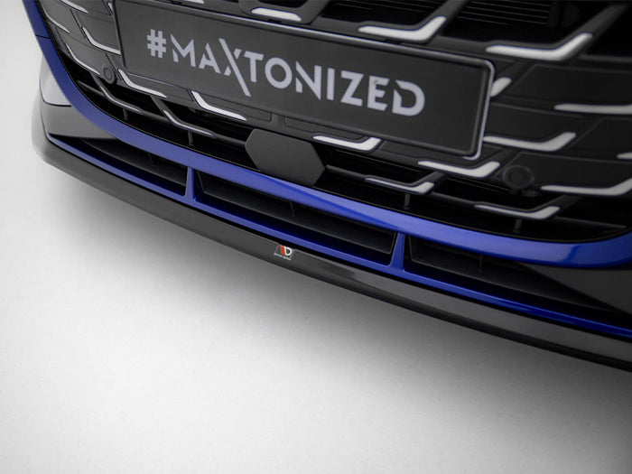 Audi S3 Sportback / A3 S-Line Sportback 8Y Facelift Front Splitter V.2 - Maxton Design