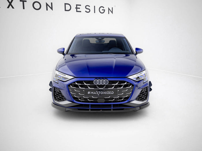 Audi S3 Sportback / A3 S-Line Sportback 8Y Facelift Front Splitter V.1 - Maxton Design