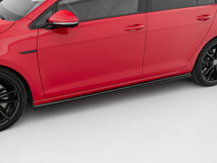 Maxton Design - Side Skirts Diffusers V.2 Volkswagen Golf R / R-Line Mk7 Facelift