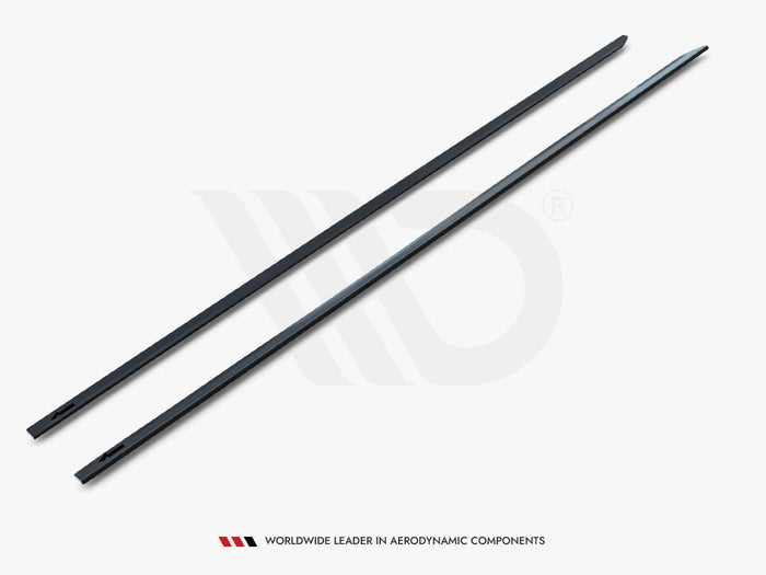Maxton Design - Side Skirts Diffusers V.2 Volkswagen Golf R / R-Line Mk7 Facelift