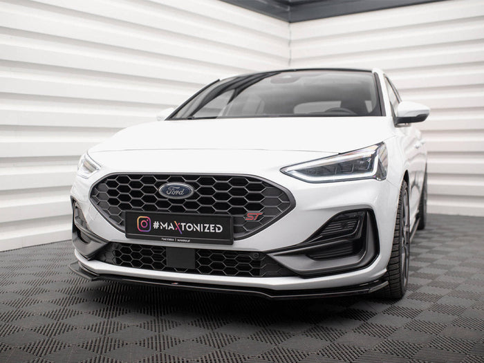 Maxton Design - Front Splitter V.1 Ford Focus ST / ST-Line Mk4 Facelift