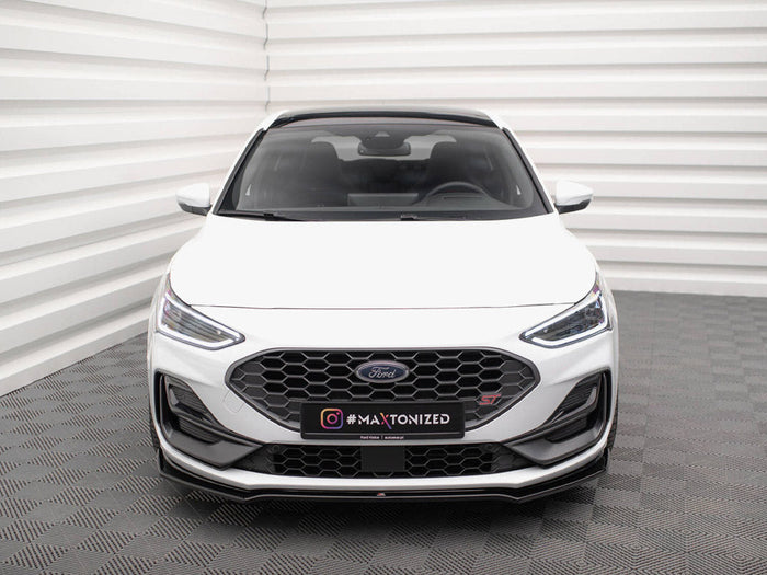 Maxton Design - Front Splitter V.1 Ford Focus ST / ST-Line Mk4 Facelift