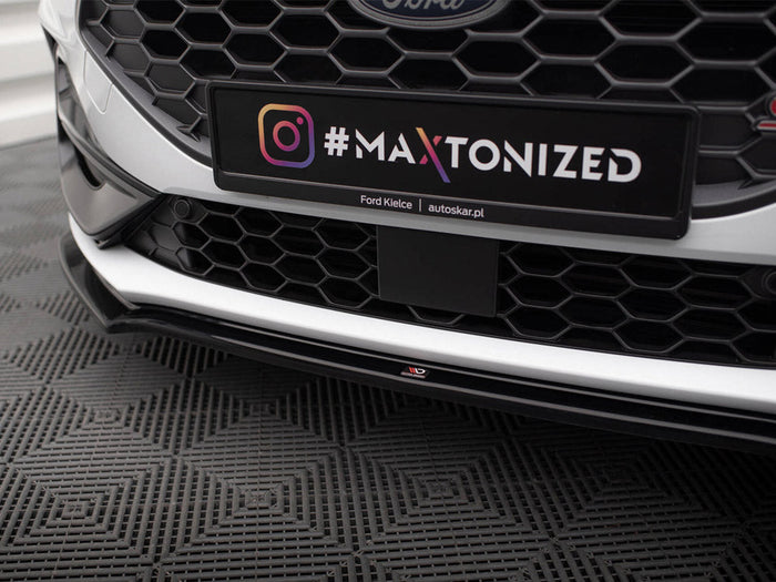 Maxton Design - Front Splitter V.1 Ford Focus ST / ST-Line Mk4 Facelift
