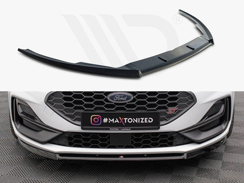 Maxton Design - Front Splitter V.2 Ford Focus ST / ST-Line Mk4 Facelift
