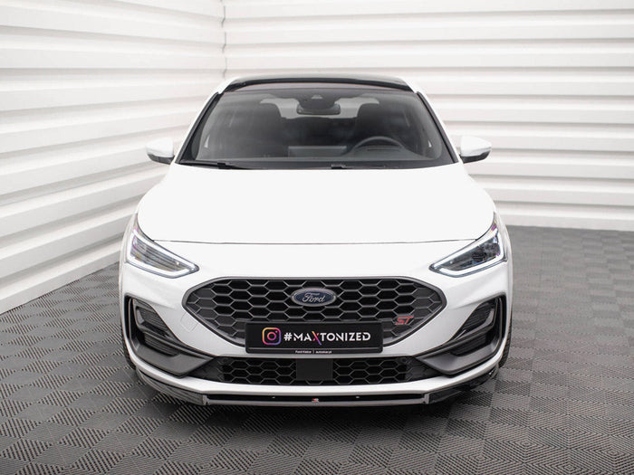 Maxton Design - Front Splitter V.2 Ford Focus ST / ST-Line Mk4 Facelift