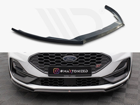 Maxton Design - Front Splitter V.3 Ford Focus ST / ST-Line Mk4 Facelift