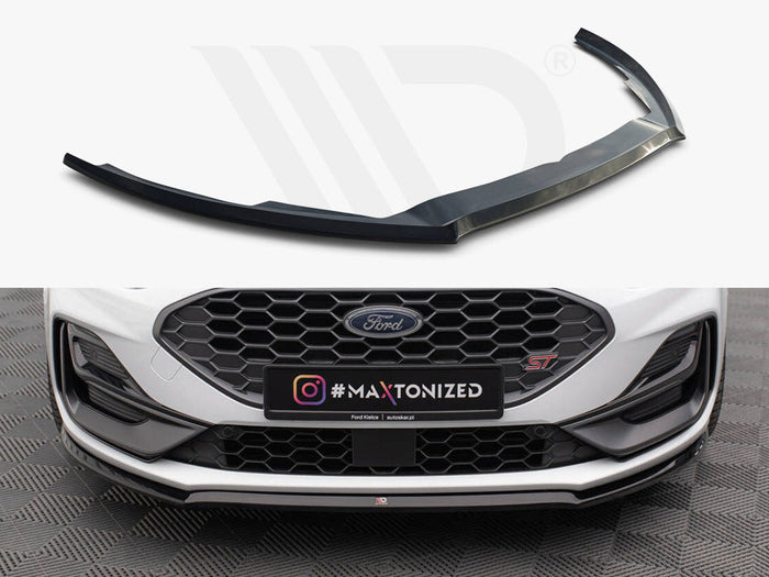 Maxton Design - Front Splitter V.3 Ford Focus ST / ST-Line Mk4 Facelift