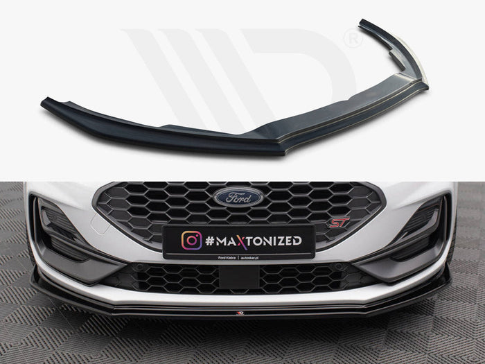 Maxton Design - Front Splitter V.4 Ford Focus ST / ST-Line Mk4 Facelift