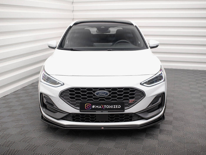 Maxton Design - Front Splitter V.4 Ford Focus ST / ST-Line Mk4 Facelift