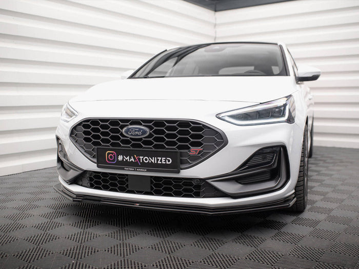 Maxton Design - Front Splitter V.5 Ford Focus ST / ST-Line Mk4 Facelift