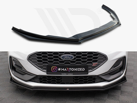 Maxton Design - Front Splitter V.5 Ford Focus ST / ST-Line Mk4 Facelift
