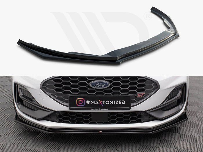 Maxton Design - Front Splitter V.5 Ford Focus ST / ST-Line Mk4 Facelift