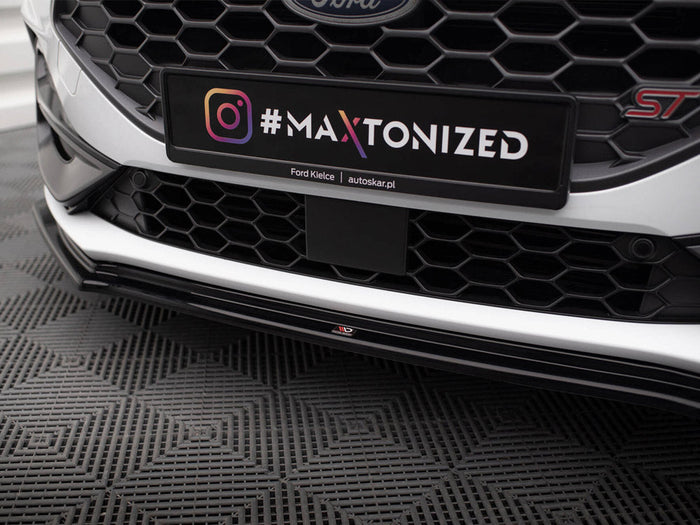 Maxton Design - Front Splitter V.5 Ford Focus ST / ST-Line Mk4 Facelift