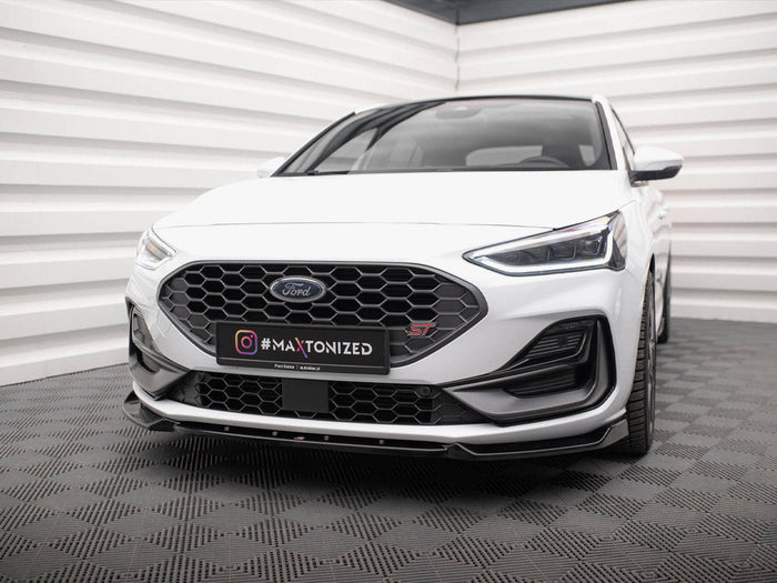 Maxton Design - FRONT SPLITTER V.7 FORD FOCUS ST / ST-LINE MK4