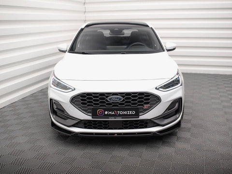 Maxton Design - Front Splitter V.7 Ford Focus ST / ST-Line Mk4 Facelift