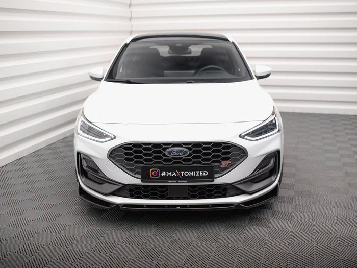 Maxton Design - FRONT SPLITTER V.7 FORD FOCUS ST / ST-LINE MK4