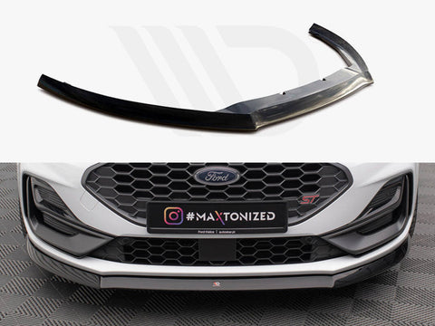 Maxton Design - Front Splitter V.8 Ford Focus ST / ST-Line Mk4 Facelift