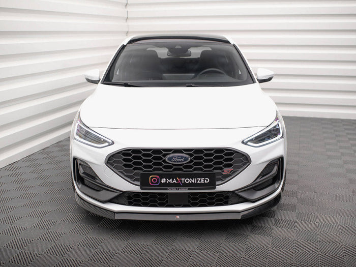 Maxton Design - FRONT SPLITTER V.8 FORD FOCUS ST / ST-LINE MK4