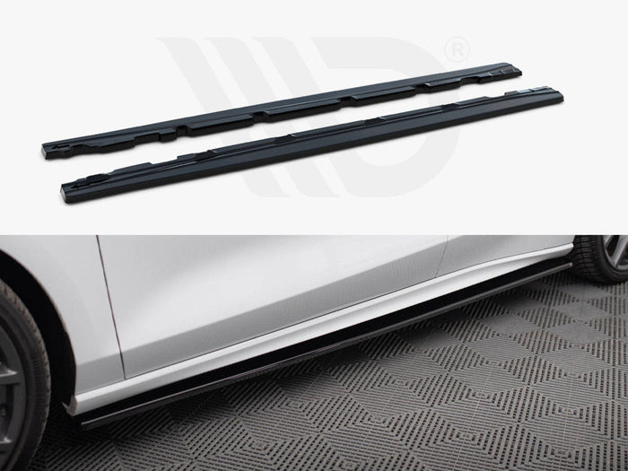 Maxton Design - Side Skirts Diffusers V.1 Ford Focus ST / ST-Line Mk4 Facelift