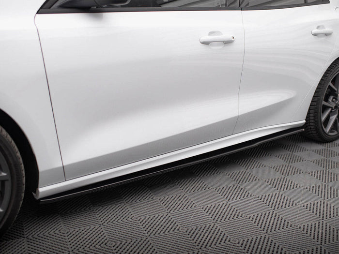 Maxton Design - Side Skirts Diffusers V.3 Ford Focus ST / ST-Line Mk4 Facelift