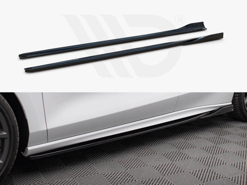 Maxton Design - Side Skirts Diffusers V.4 Ford Focus ST / ST-Line Mk4 Facelift