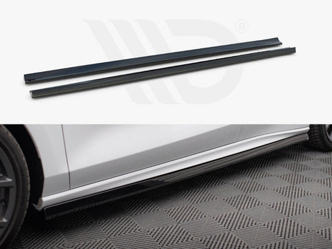 Maxton Design - Side Skirts Diffusers V.5 Ford Focus ST / ST-Line Mk4 Facelift