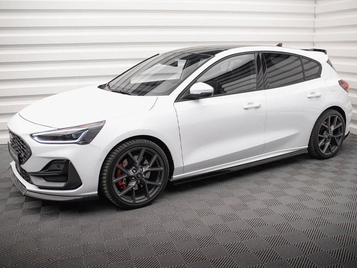 Maxton Design - Side Skirts Diffusers V.5 Ford Focus ST / ST-Line Mk4 Facelift