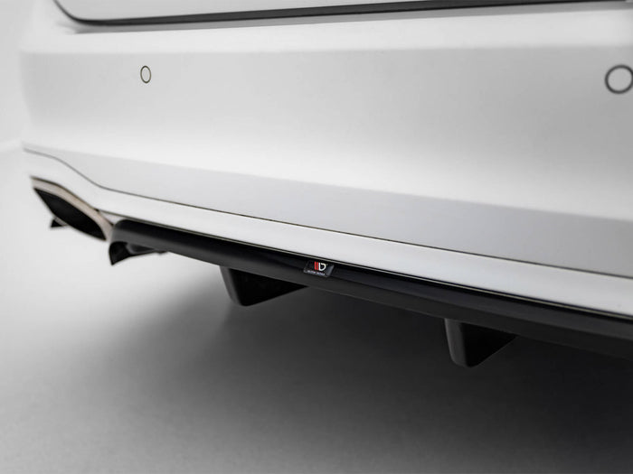 Ford Focus Vignale Estate Mk4 Rear Splitter (Vertical Bars) - Maxton Design