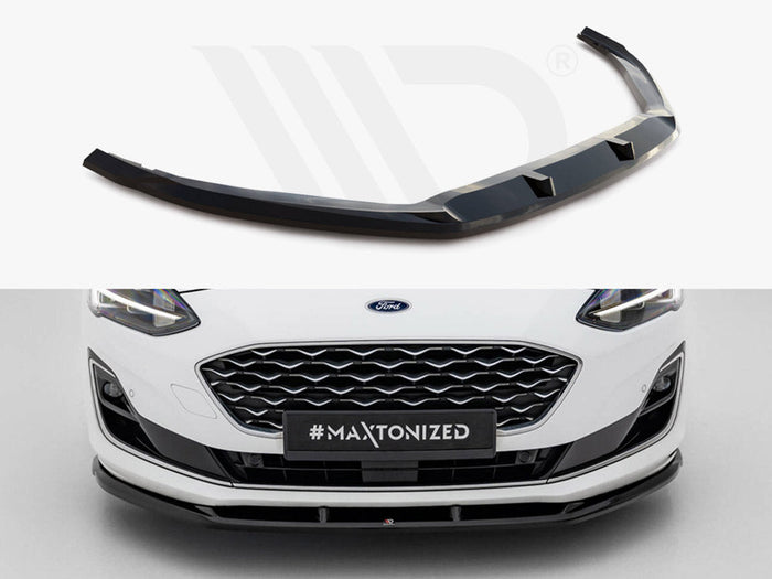 Maxton Design - Front Splitter V.1 Ford Focus Vignale Mk4