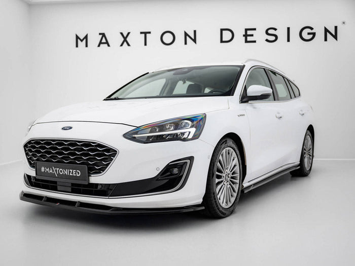 Maxton Design - Front Splitter V.1 Ford Focus Vignale Mk4