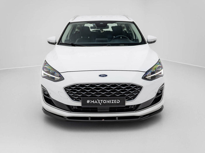 Maxton Design - Front Splitter V.1 Ford Focus Vignale Mk4