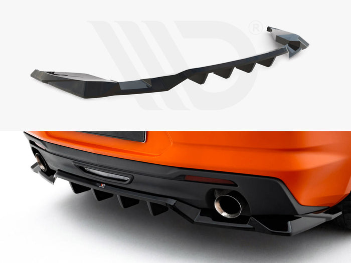 Chevrolet Camaro SS Mk6 Facelift Rear Splitter (Vertical Bars) - Maxton Design