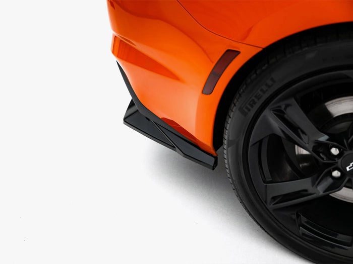 Chevrolet Camaro SS Mk6 Facelift Rear Splitter (Vertical Bars) - Maxton Design