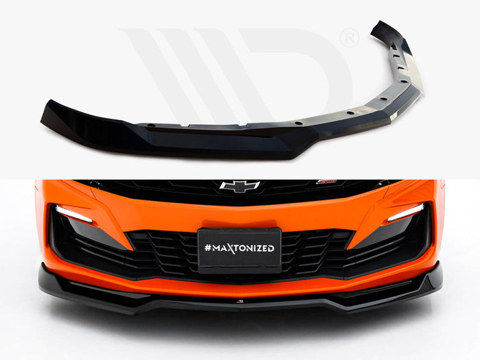 Chevrolet Camaro SS Mk6 Facelift Front Splitter V.1 - Maxton Design