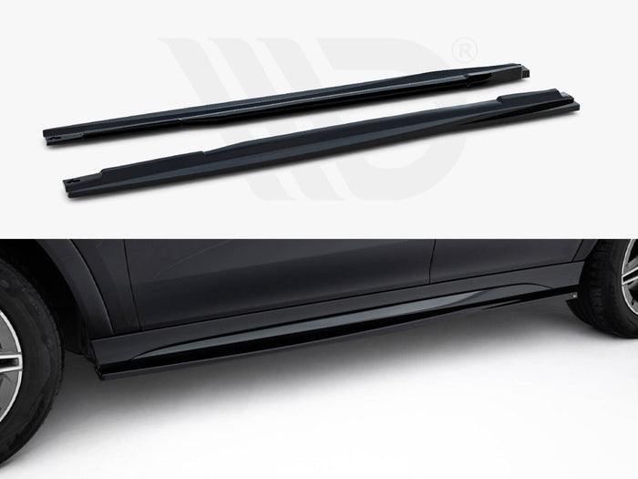 Mercedes-AMG / AMG-Line GLE SUV W167 / W167 Facelift Side Skirts Diffusers V.2 - Maxton Design