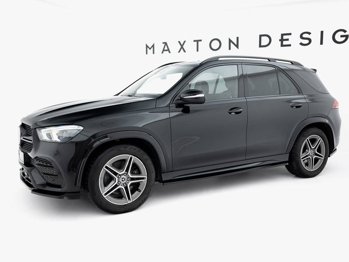 Mercedes-AMG / AMG-Line GLE SUV W167 / W167 Facelift Side Skirts Diffusers V.2 - Maxton Design