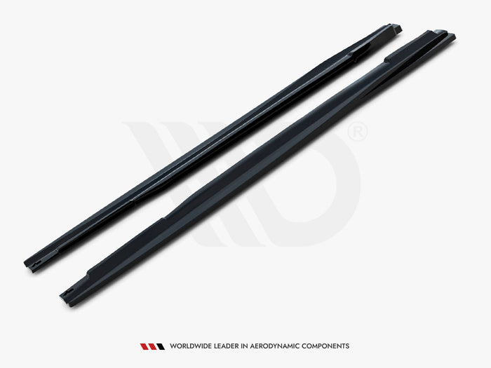 Mercedes-AMG / AMG-Line GLE SUV W167 / W167 Facelift Side Skirts Diffusers V.2 - Maxton Design