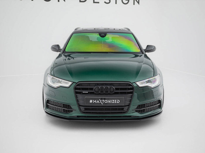 Maxton Design - FRONT SPLITTER V.1 AUDI S6 / A6 C7 S-LINE (2011-2014)