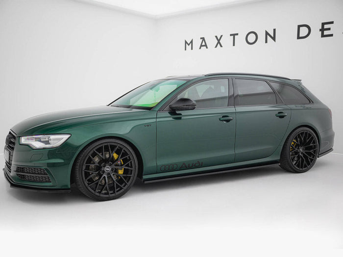 Maxton Design - SIDE SKIRTS DIFFUSERS AUDI S6 / A6 C7 S-LINE (2011-2014)