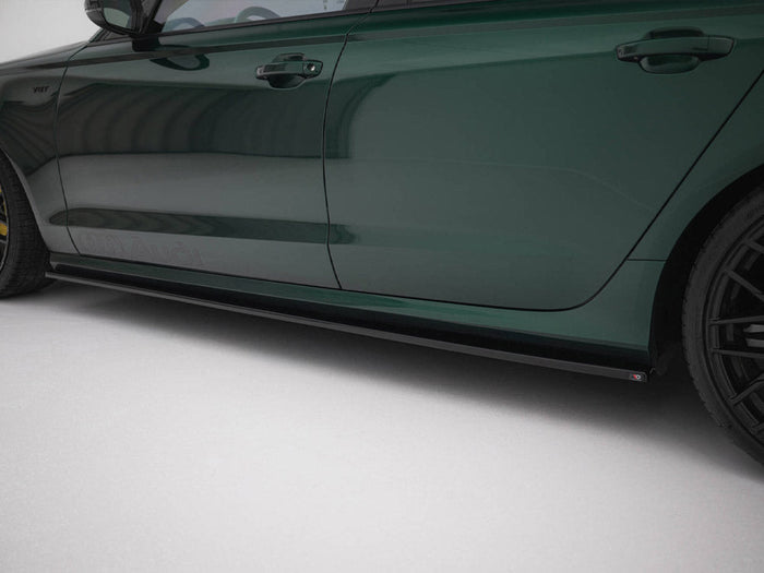 Maxton Design - SIDE SKIRTS DIFFUSERS AUDI S6 / A6 C7 S-LINE (2011-2014)