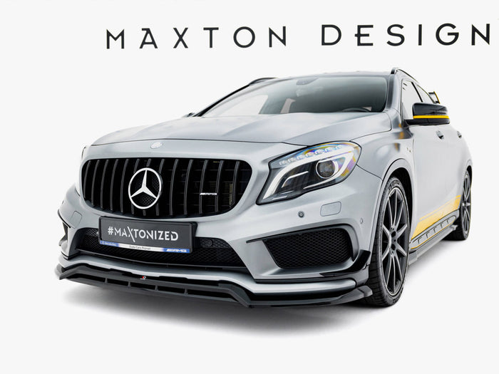 Front Splitter Mercedes-Benz GLA 45 AMG Off-roader X156 - Maxton Design