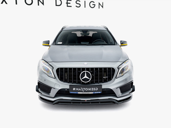 Front Splitter Mercedes-Benz GLA 45 AMG Off-roader X156 - Maxton Design