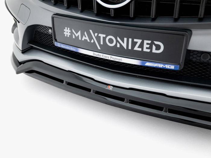 Front Splitter Mercedes-Benz GLA 45 AMG Off-roader X156 - Maxton Design