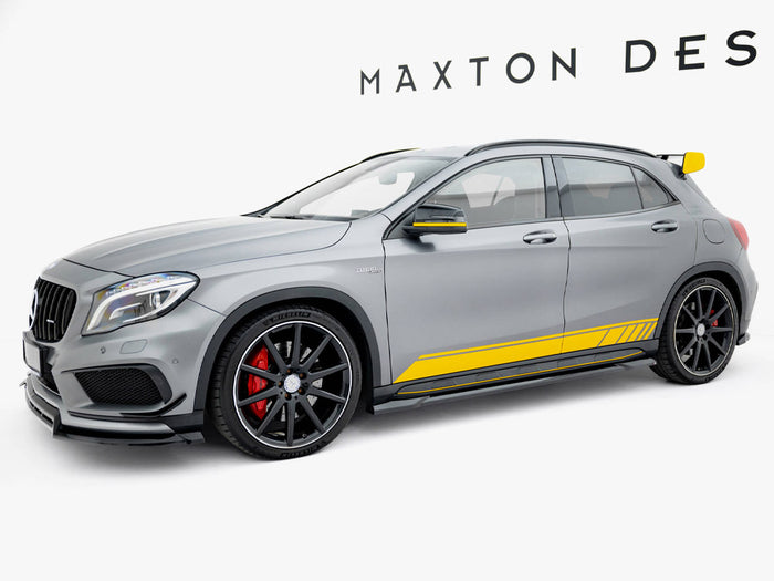 Side Skirts Diffusers V.2 Mercedes-Benz GLA 45 AMG X156 - Maxton Design