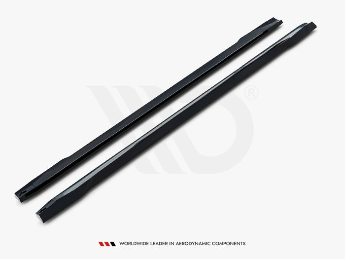 Side Skirts Diffusers V.2 Mercedes-Benz GLA 45 AMG X156 - Maxton Design