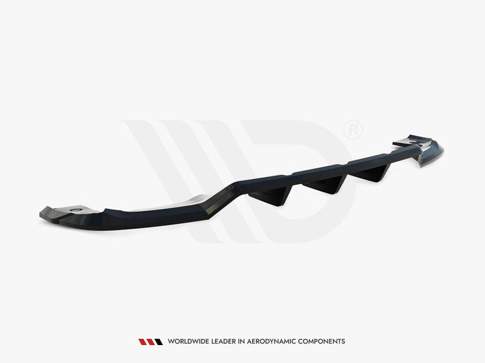 Rear Splitter (Vertical Bars) V.2 Mercedes-Benz GLA 45 AMG X156 - Maxton Design